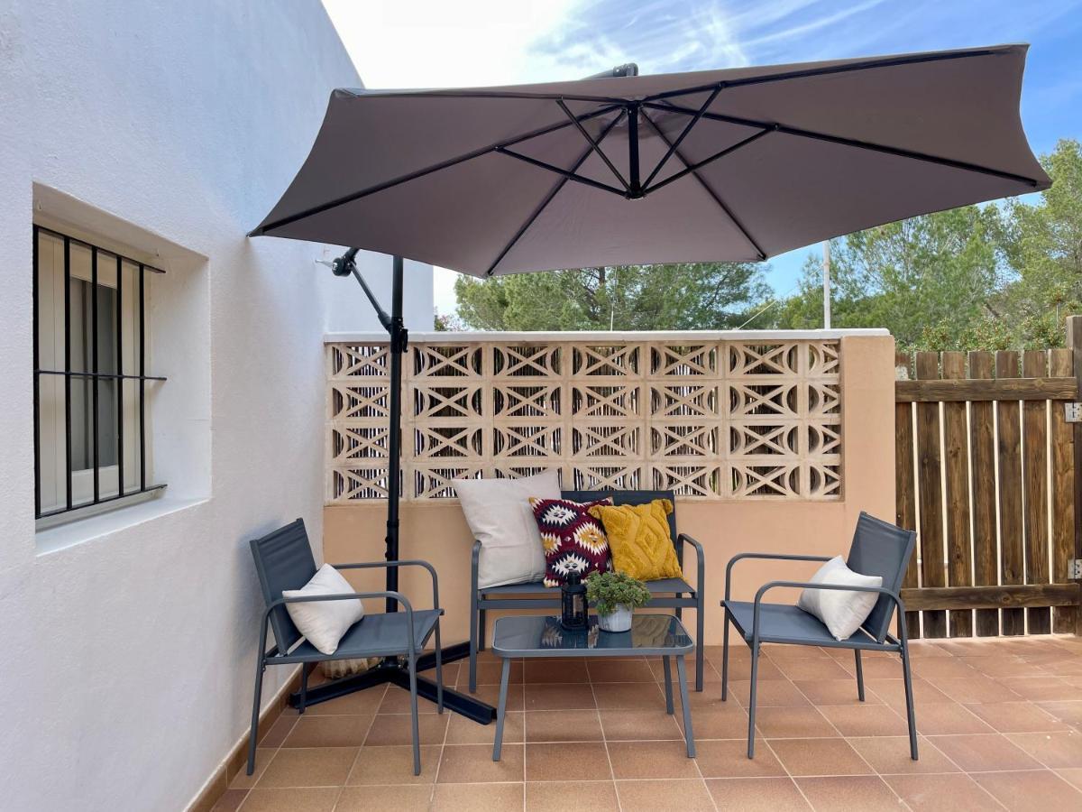 Apartamentos Carabela Playa de Migjorn Exterior foto
